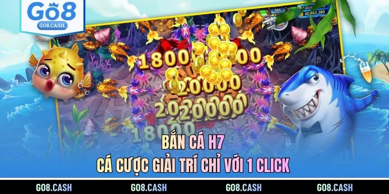 Bắn cá H7 - Cá cược giải trí chỉ với 1 click